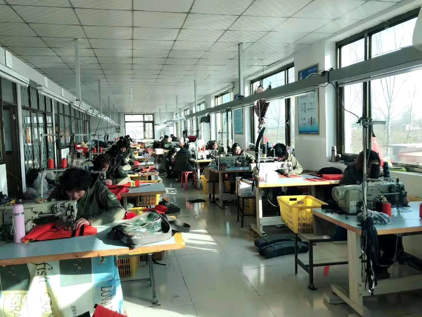 Real sewing workshop