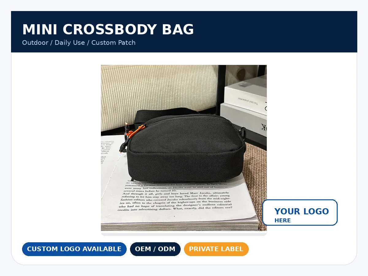 Custom Mini Crossbody Bag custom logo OEM ODM catalog page